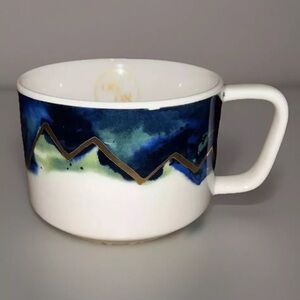 2015 Starbucks Artisan Series A Story of Elevation Coffee Mug cup mountains